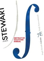 Instructor Solutions Manual, (Chapters 1-11) For Stewart’S Single Variable Calculus: Early Transcendentals (7th Edition)