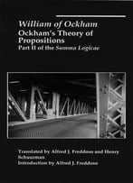 Ockham’S Theory Of Propositions: Part Ii Of The Summa Logicae