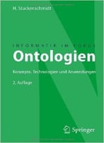 Ontologien: Konzepte, Technologien Und Anwendungen, Auflage: 2