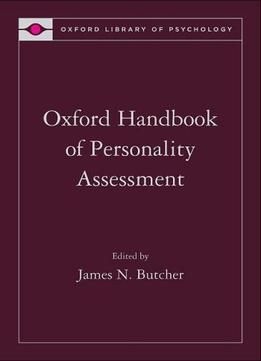 Oxford Handbook Of Personality Assessment