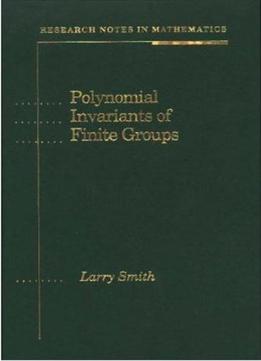 Polynomial Invariants Of Finite Groups