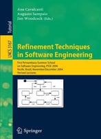 Refinement Techniques In Software Engineering