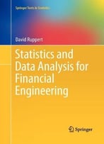 Statistics And Data Analysis For Financial Engineering By David Ruppert