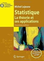 Statistique, La Théorie Et Ses Applications