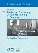Studies On Continuing Vocational Training In Germany: An Empirical Assessment