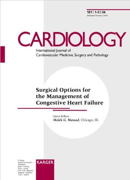 Surgical Options For The Management Of Congestive Heart Failure (Cardiology) By M.G. Massad