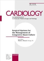 Surgical Options For The Management Of Congestive Heart Failure (Cardiology) By M.G. Massad
