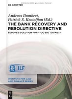 The Bank Recovery And Resolution Directive