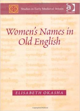 Women’S Names In Old English