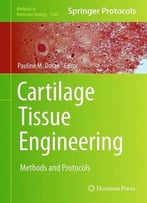 Cartilage Tissue Engineering: Methods And Protocols (Methods In Molecular Biology, Book 1340)