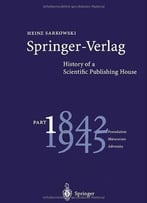 History Of A Scientific Publishing House