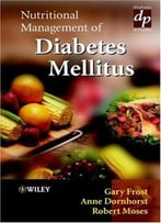 Nutritional Management Of Diabetes Mellitus