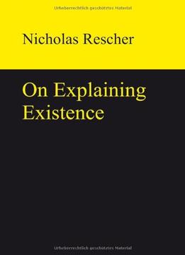 On Explaining Existence
