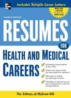Resumes For Health And Medical Careers