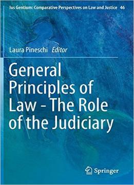 General Principles Of Law – The Role Of The Judiciary