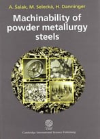 Machinability Of Powder Metallurgy Steels