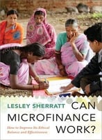 Can Microfinance Work?: How To Improve Its Ethical Balance And Effectiveness