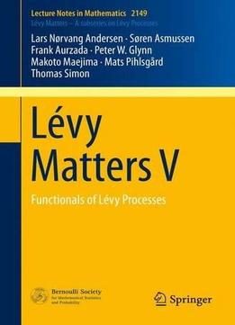 Lévy Matters V: Functionals Of Lévy Processes