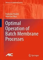 Optimal Operation Of Batch Membrane Processes