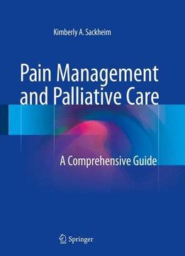 Pain Management And Palliative Care