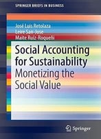 Social Accounting For Sustainability: Monetizing The Social Value