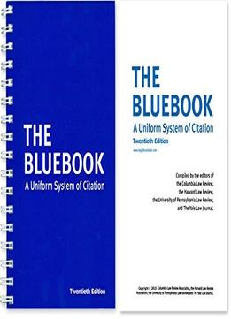 the bluebook 20th edition pdf online
