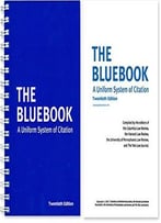 The Bluebook: A Uniform System Of Citation, 20 Edition