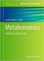 Metabonomics: Methods And Protocols (Methods In Molecular Biology)