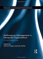 Performance Management In Nonprofit Organizations: Global Perspectives