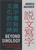 Beyond Sinology: Chinese Writing And The Scripts Of Culture