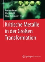 Kritische Metalle In Der Großen Transformation
