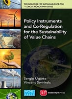 Policy Instruments And Co-Regulation For The Sustainability Of Value Chains