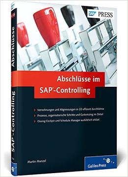 Abschlüsse Im Sap-Controlling: Prozesse, Funktionen Und Customizing In Sap Co