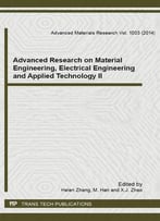 Advanced Research On Material Engineering, Electrical Engineering And Applied Technology Ii