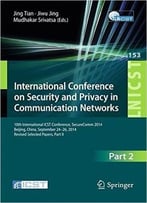 International Conference On Security And Privacy In Communication Networks, Part 2