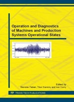Operation And Diagnostics Of Machines And Production Systems Operational States