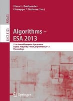 ]Algorithms Esa 2013