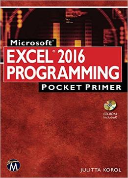 Excel 2016 Programming Pocket Primer