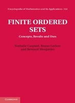 Finite Ordered Sets: Concepts, Results And Uses