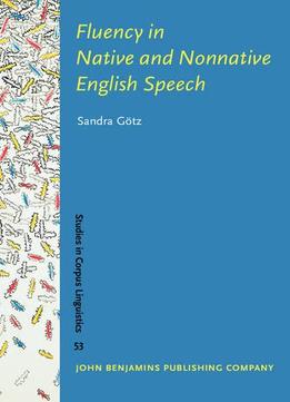 Fluency In Native And Nonnative English Speech