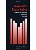 Introduction To Thermal Analysis