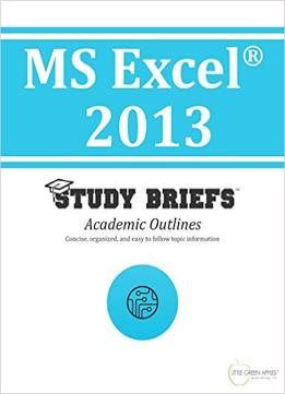 Ms Excel ® 2013