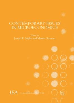 Contemporary Issues In Microeconomics