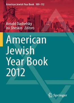 American Jewish Year Book 2012