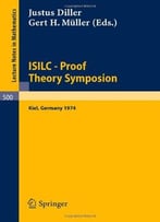 Isilc – Proof Theory Symposion