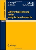Differentialrechnung In Der Analytischen Geometrie