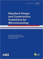 Standard Design And Construction Guidelines For Microtunneling