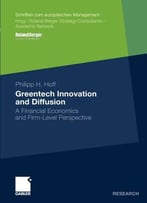 Greentech Innovation And Diffusion
