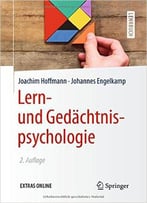 Lern- Und Gedächtnis- Psychologie, Auflage: 2