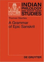 A Grammar Of Epic Sanskrit